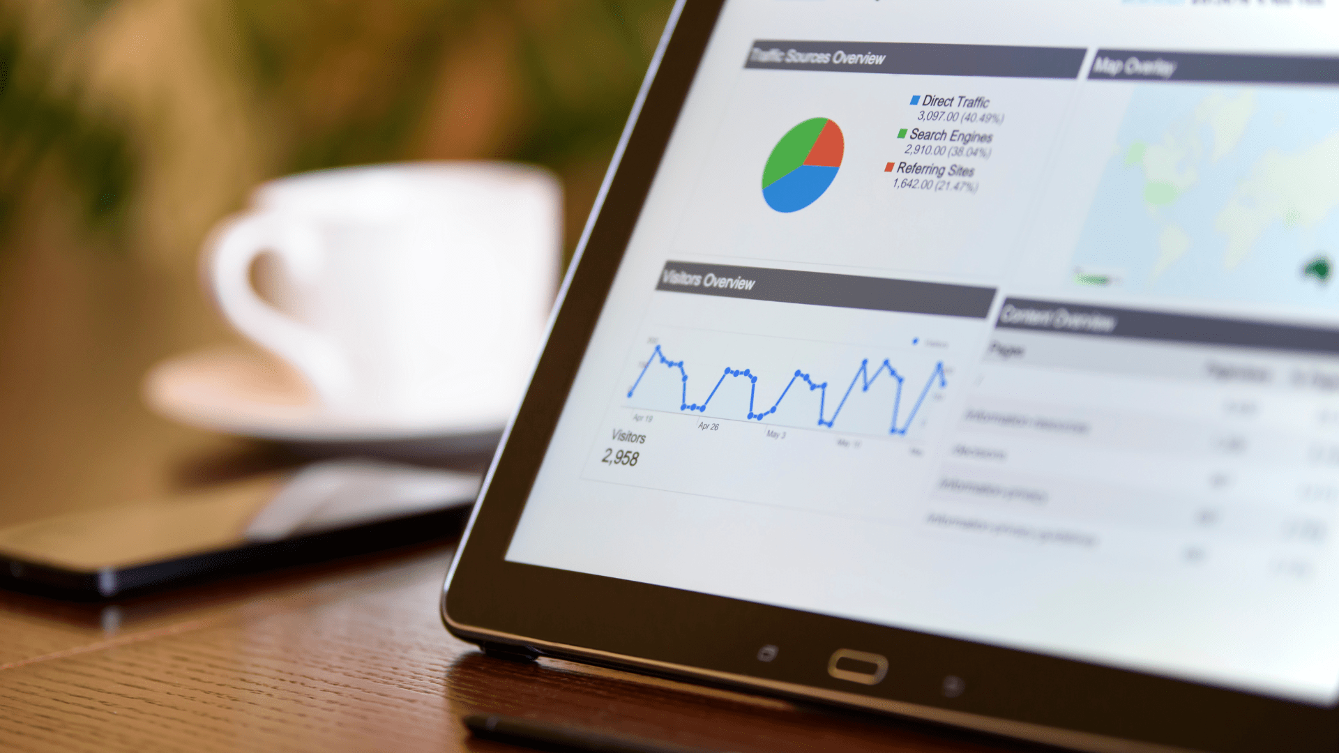 Geoanalytics reveals trends and patterns in customer behavior