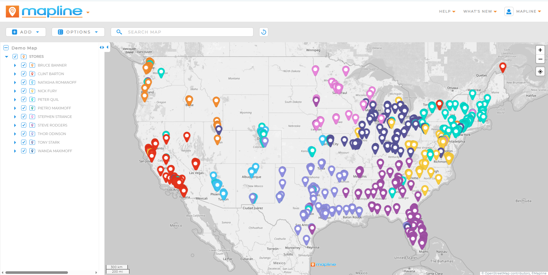 Simple but Powerful GIS System