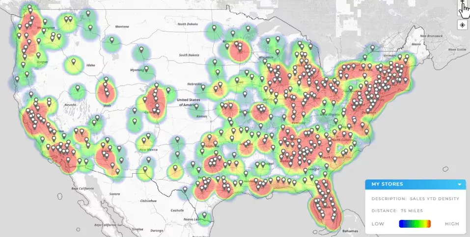 Interactive heat maps reveal patterns in your data