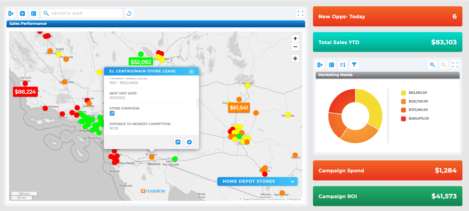 Business intelligence for location-heavy operations teams