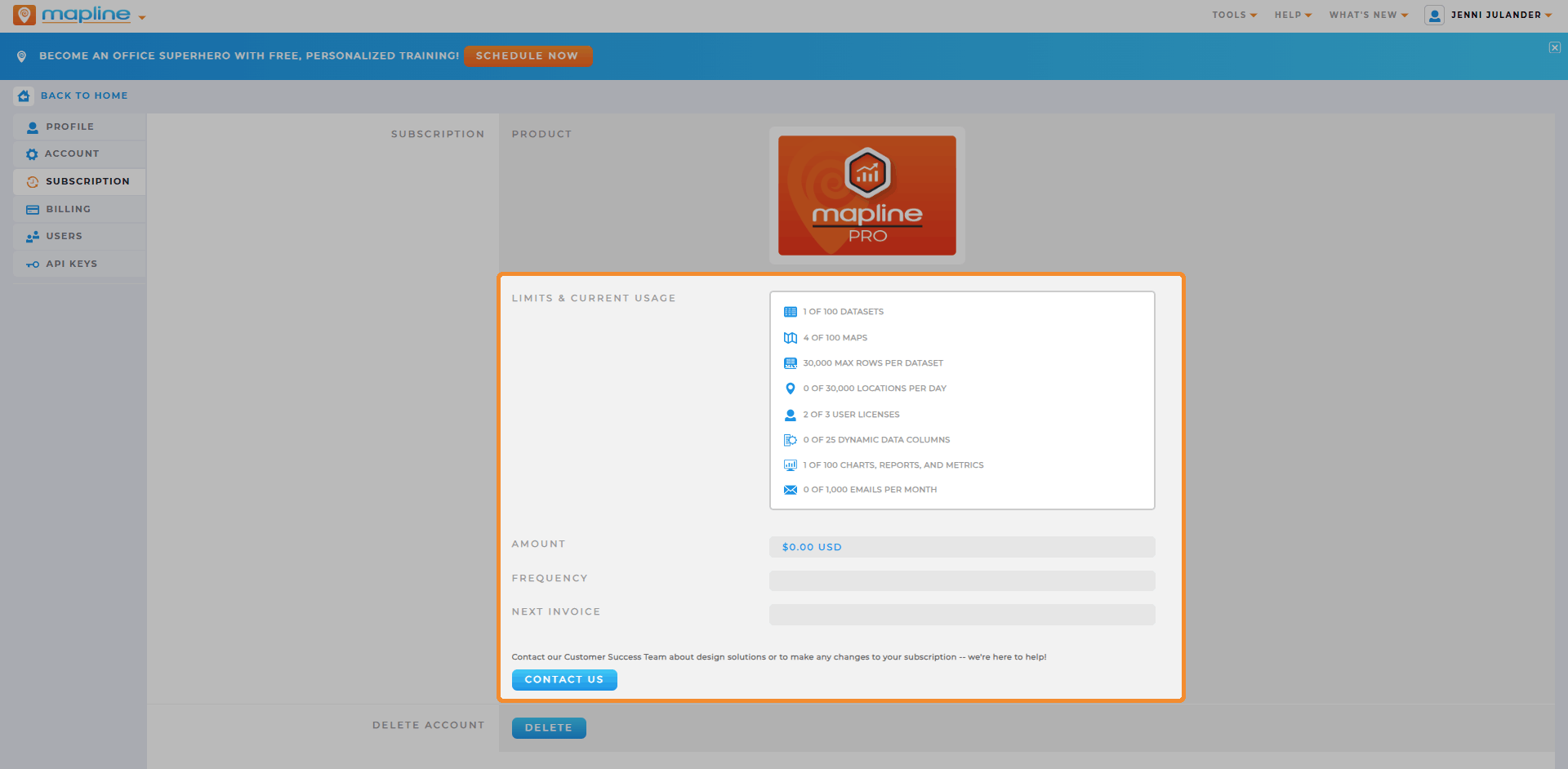 Pricing Page