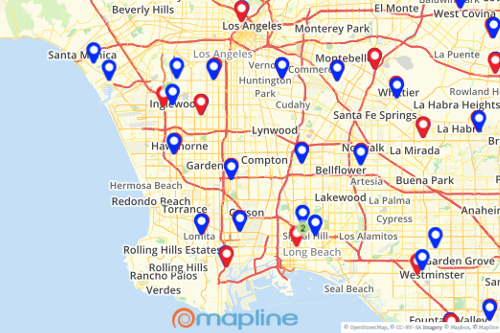 Map With Multiple Pins Map Locations & Addresses From Excel, Plot Addresses From Spreadsheet