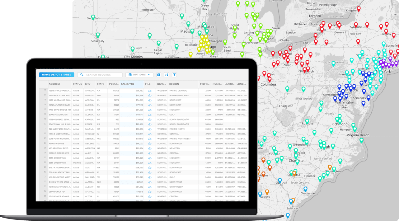 Map from excel to unlock hidden opportunities