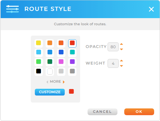 Maps: Optimized Routes - Mapline