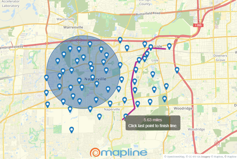 Build a Map with Mapline, Our Map Making Software Features