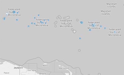 Federated States of Micronesia (FSM) Municipalities - Mapline