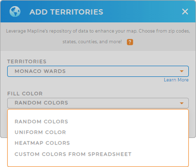Color-code your Monaco wards territory map in seconds