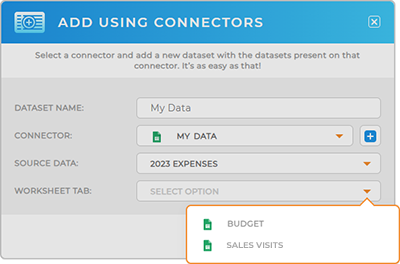 Configure your connection to import your data