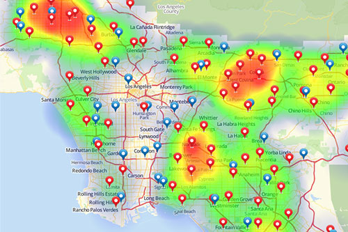 Retail Market Mapping, Retail Data Analysis with Mapline