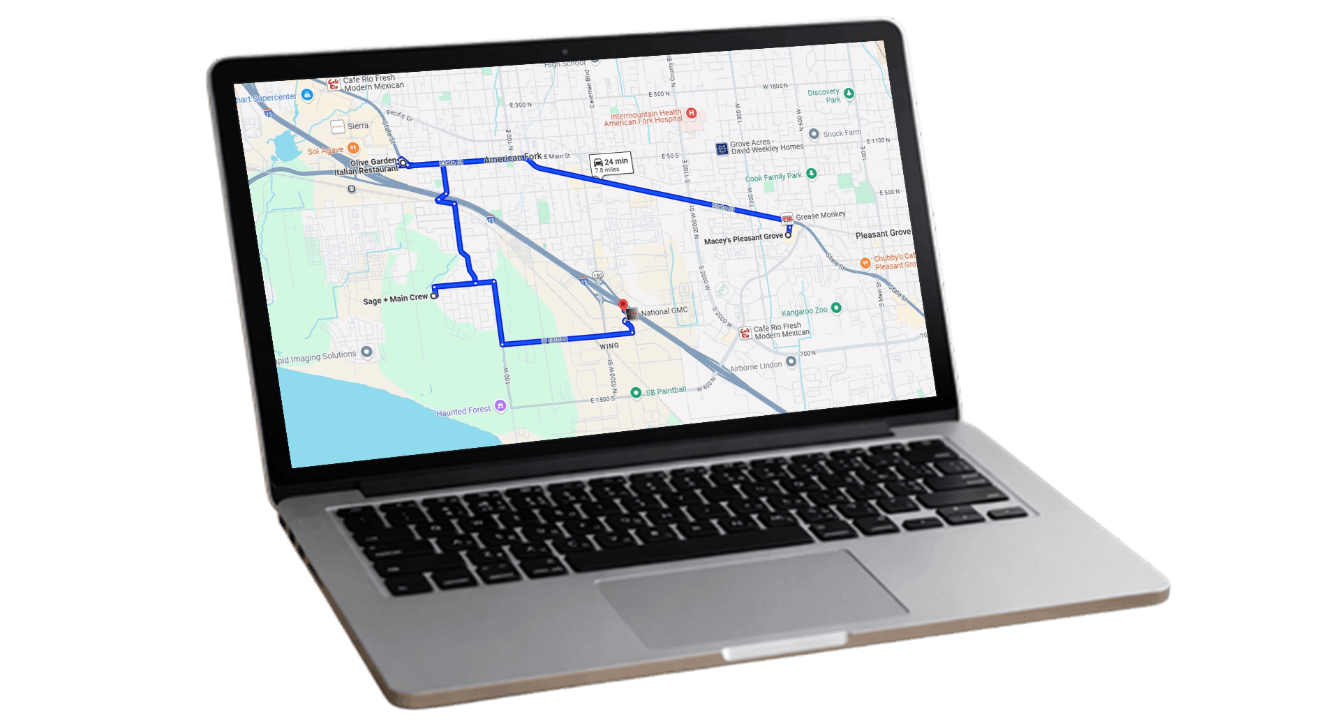 Plot locations on a map with Google My Maps