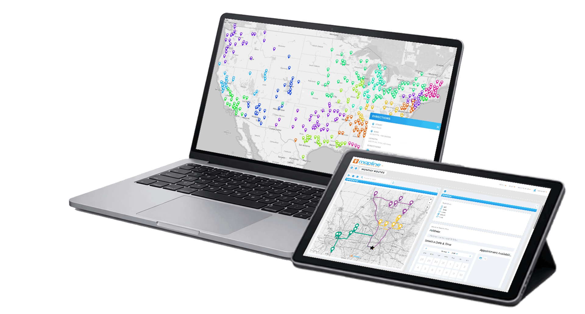 Plot locations on a map in seconds with Mapline (best option)