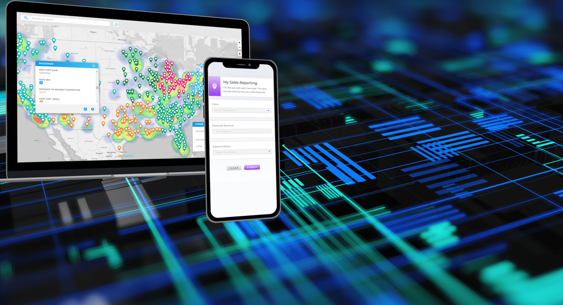Plotting locations on a map is just the beginning...