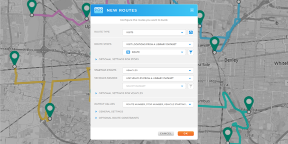 Real Use of Mapline Routing Software