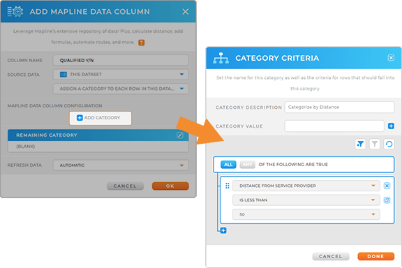 Categorize new leads based on custom criteria