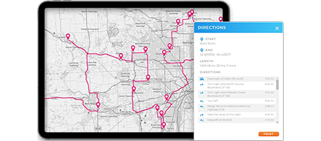 Scheduling and routing software