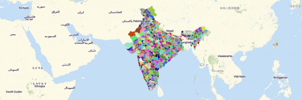 District Map of India