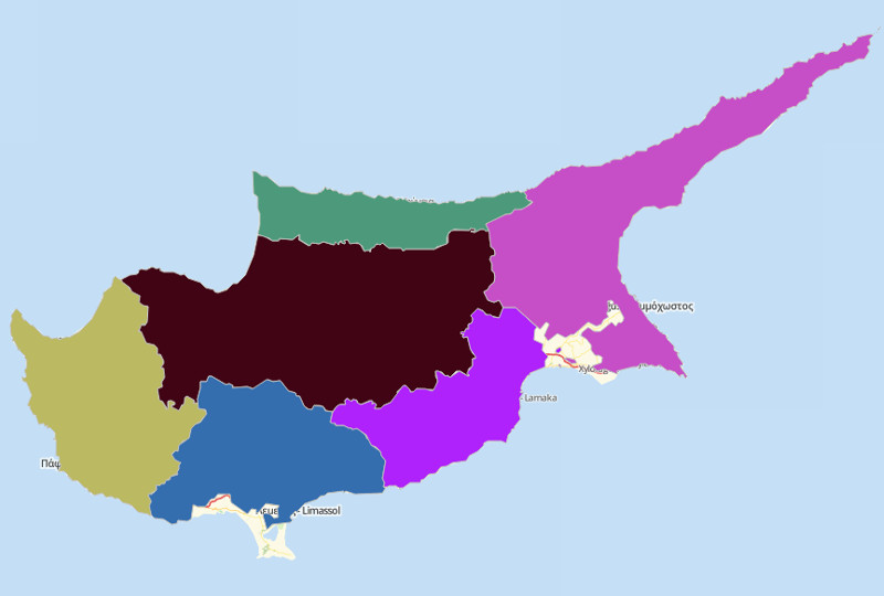 Use Mapline's Territory Mapping Software to Get The Most Out of Cyprus Map