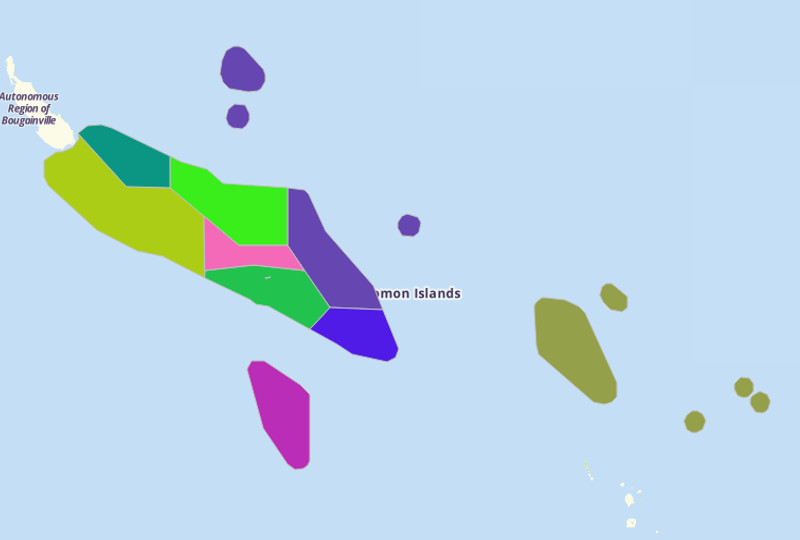 Get the Best Value of Solomon Islands Map with Mapline's Territory Mapping Software