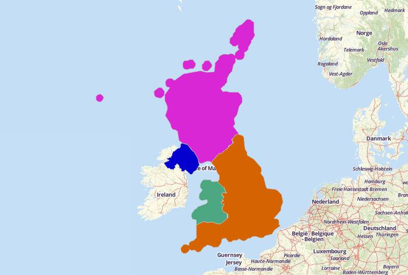 Use Mapline's Territory Mapping Software to Get The Most Out of United Kingdom Map