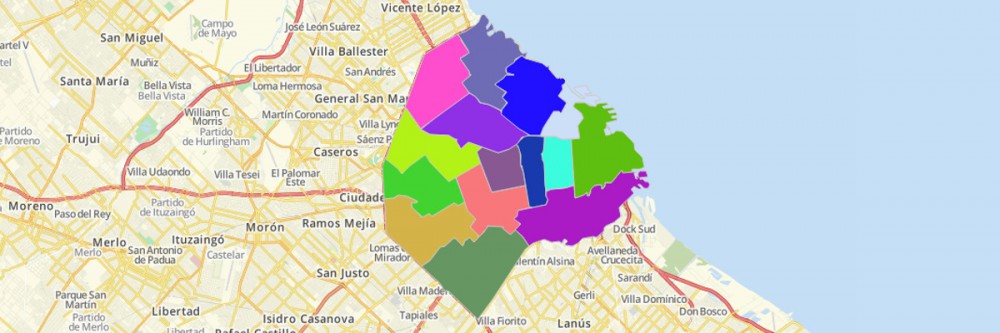 Map of Argentina Communes