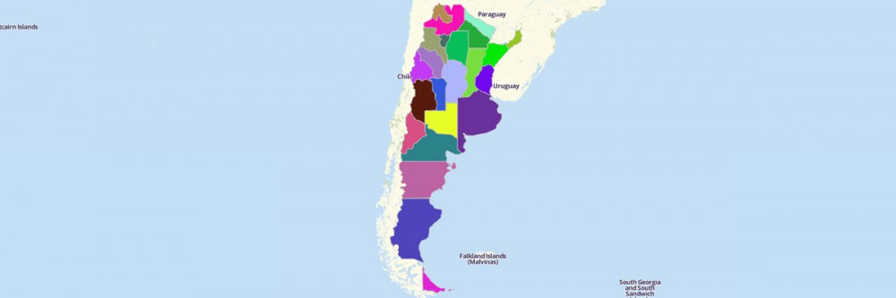 Map of Argentina Provinces