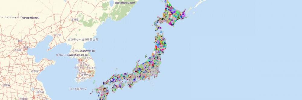 Map of Japan Cities