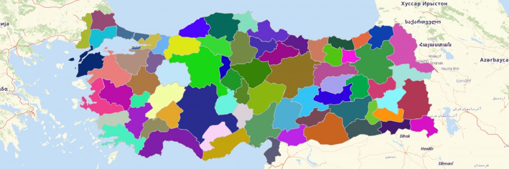 Map Of Turkey Provinces Mapline   Territories Map Of Turkey Provinces 1000x333 