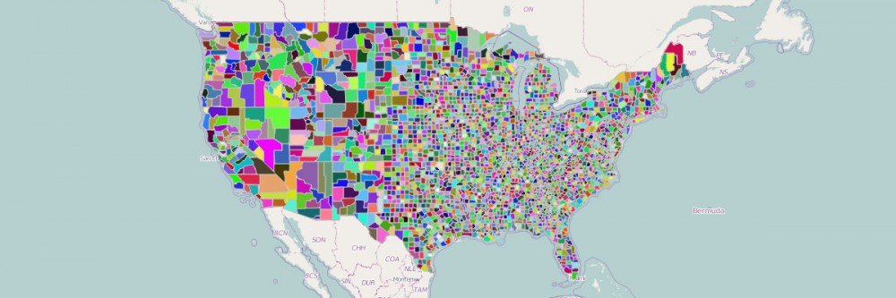 Create Us County Maps How To Build A Map With Mapline Map Maker
