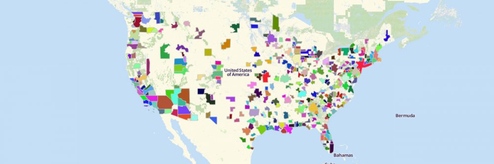 US MSA Map - Mapline