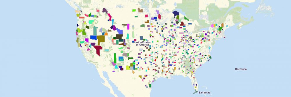 U.S. Micropolitan Statistical Area Map