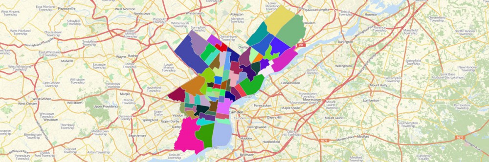 Philadelphia Ward Map