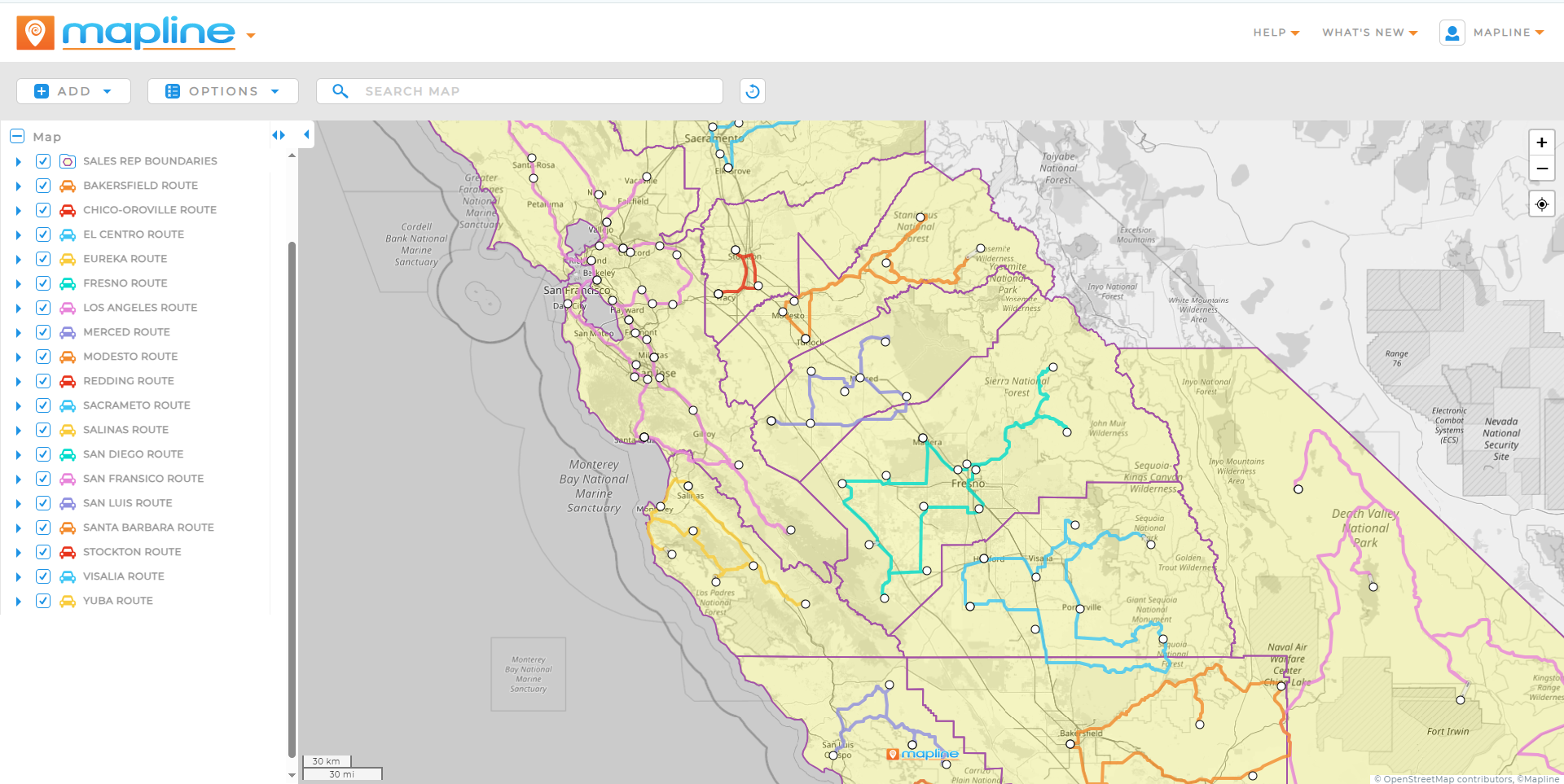 Territory and Routing Analysis