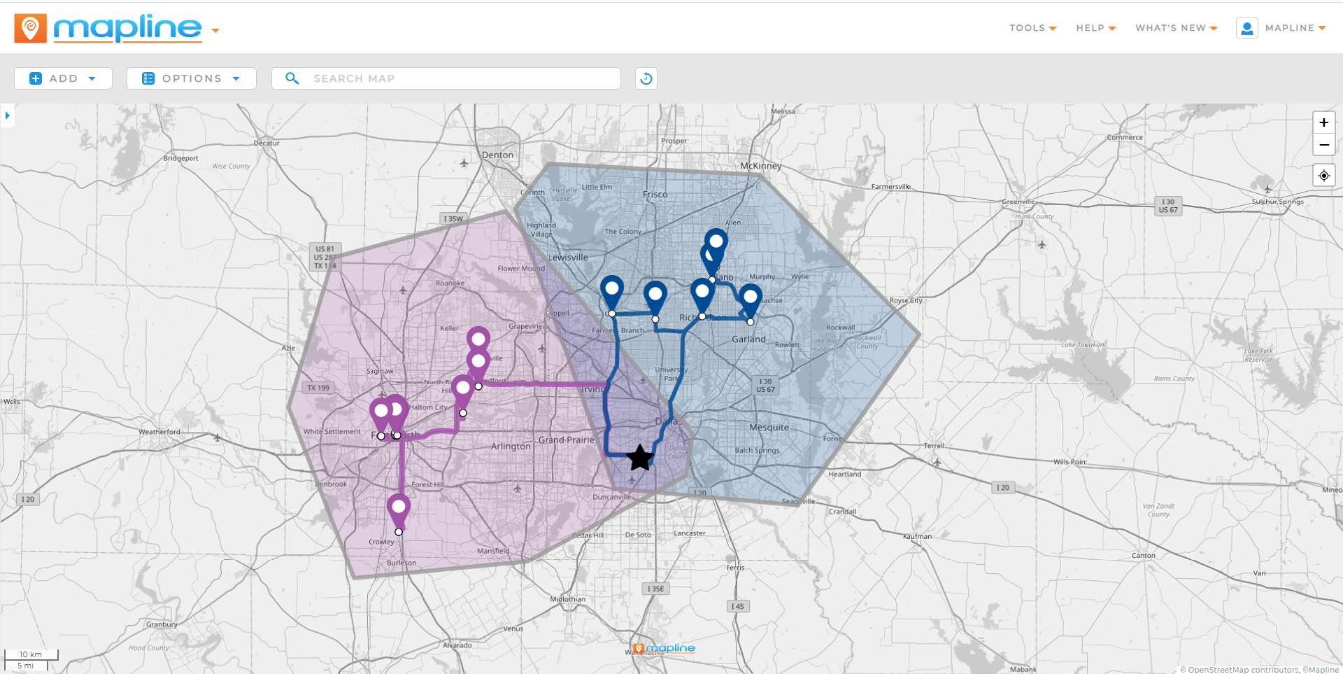 Territory Scheduling