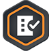 Orange verify icon