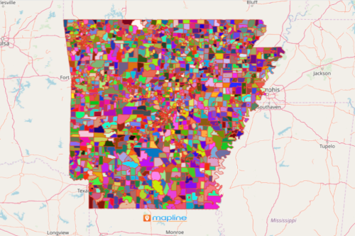 Mapping Voting Districts in the US
