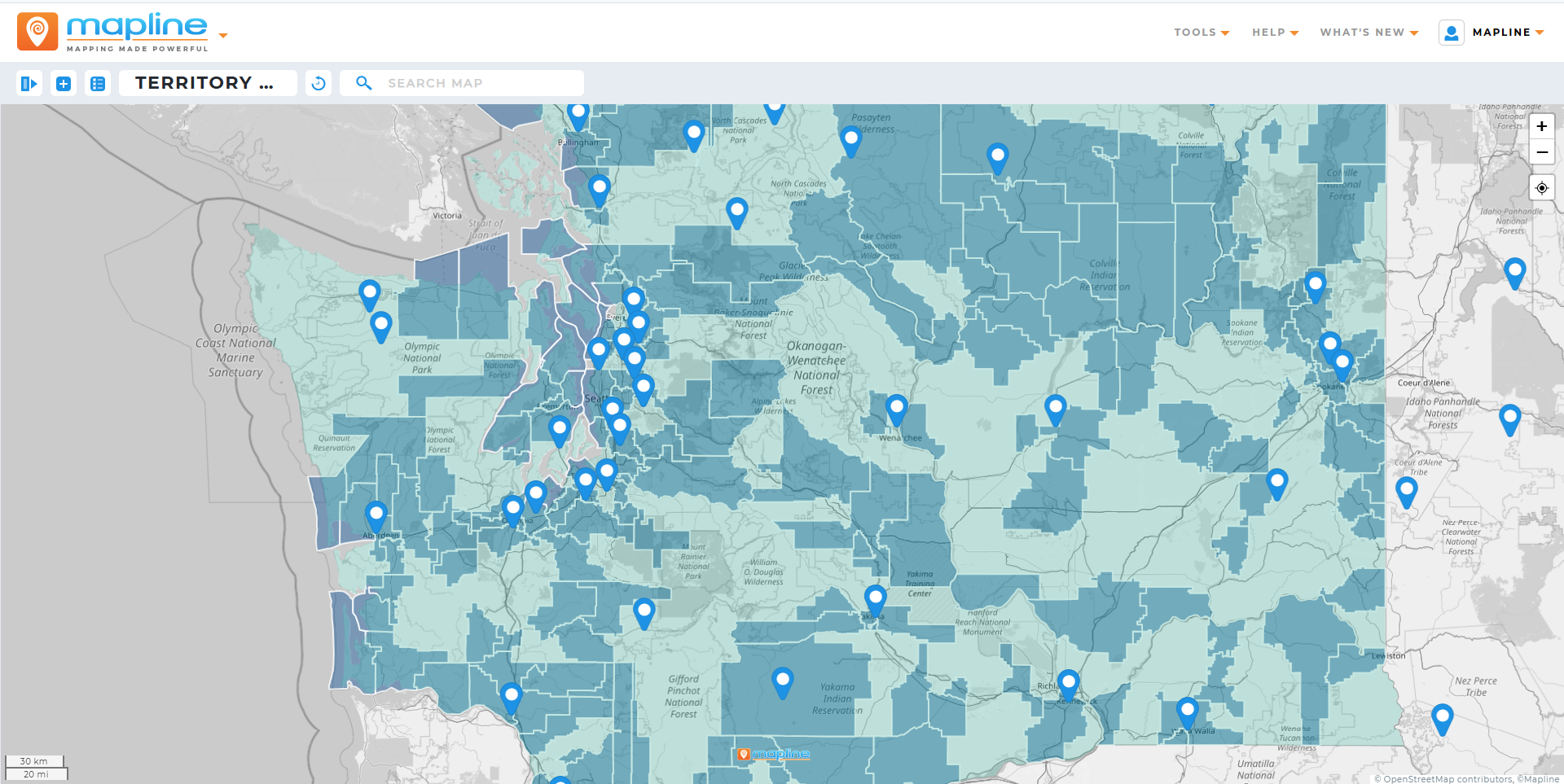 Where Mapline exceeds CRMs