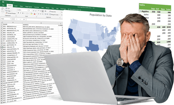 Why not map from excel