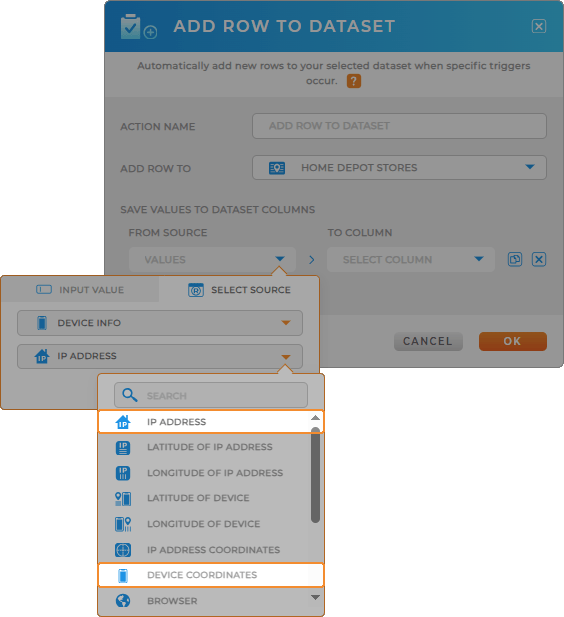 Workflows: device info upgrades