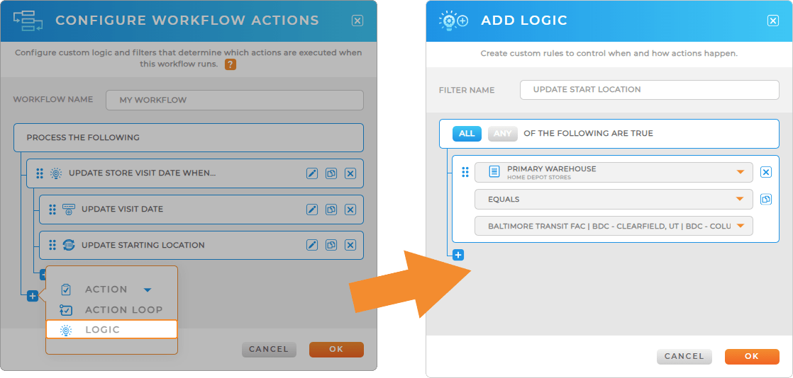Workflows: Update Values in Dataset